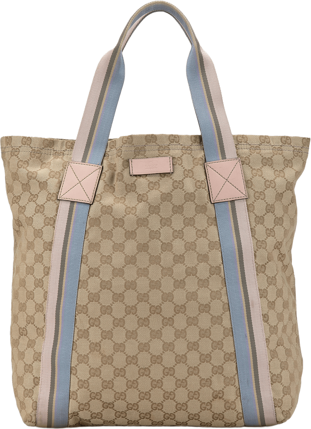 Gucci Gg Canvas Web Tote