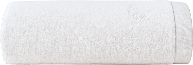 Fluffy Habits - Duschhandduk 70x140cm, från Home of ESS, i färgen white.