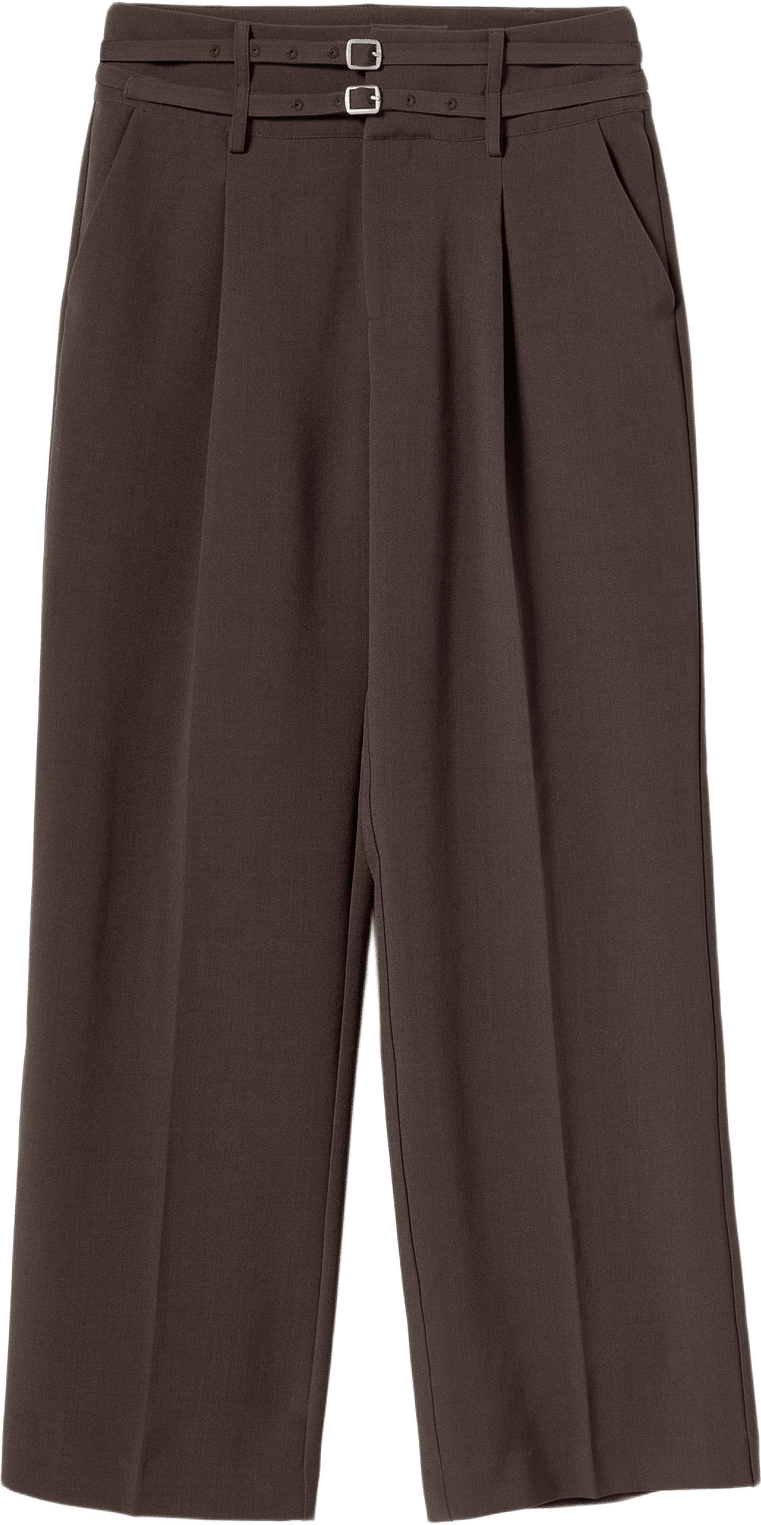 N-darryl Hw Pants - Chocolate, från Noella, i färgen chocolate.