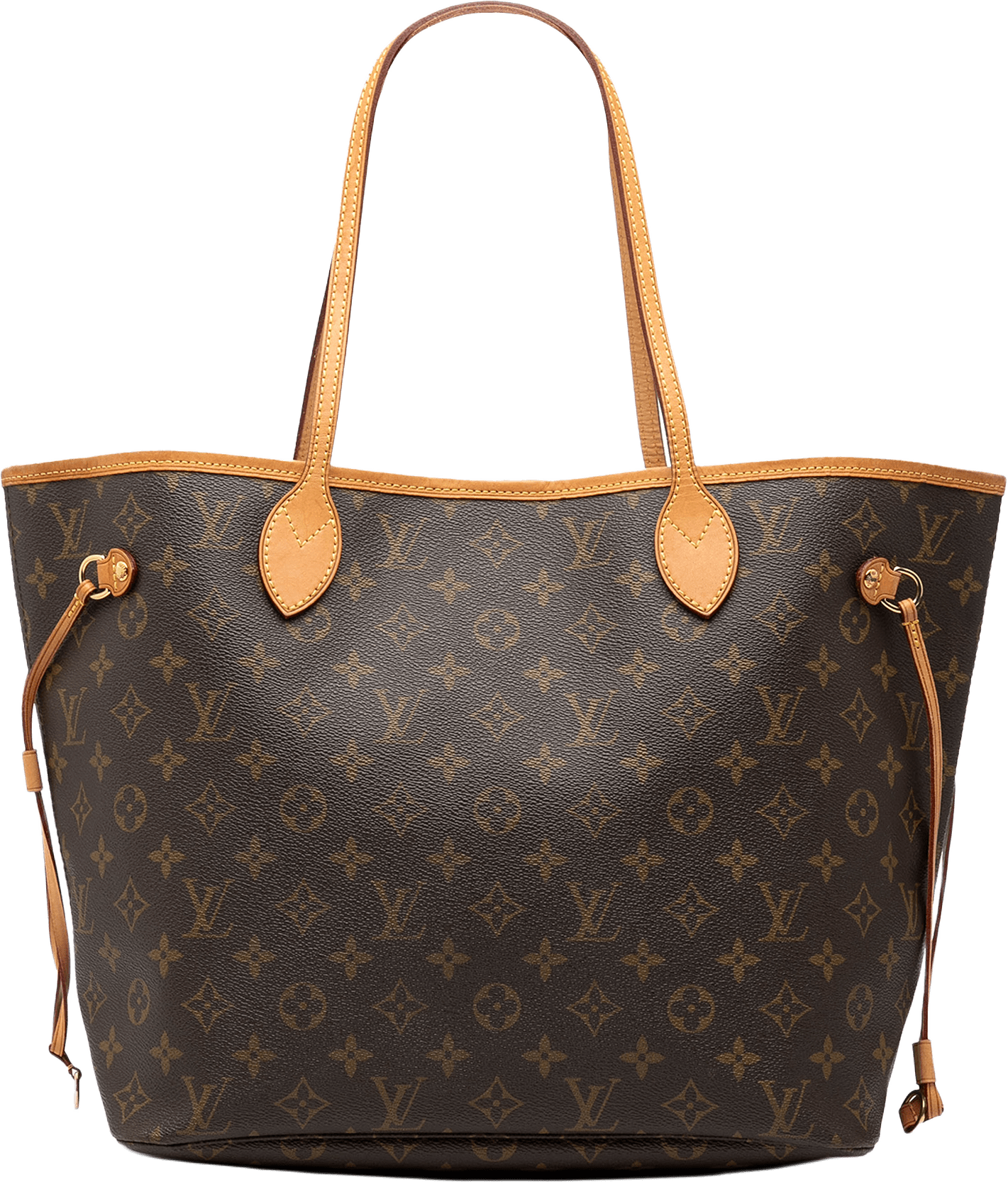 Louis Vuitton Monogram Neverfull Mm, från Luxclusif, i färgen brown.