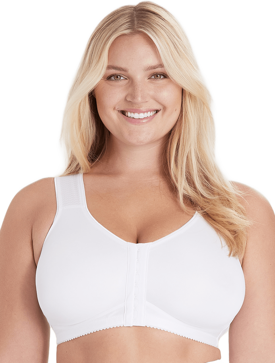Nova Framknäppt Bh, från Miss Mary of Sweden, i färgen vit.