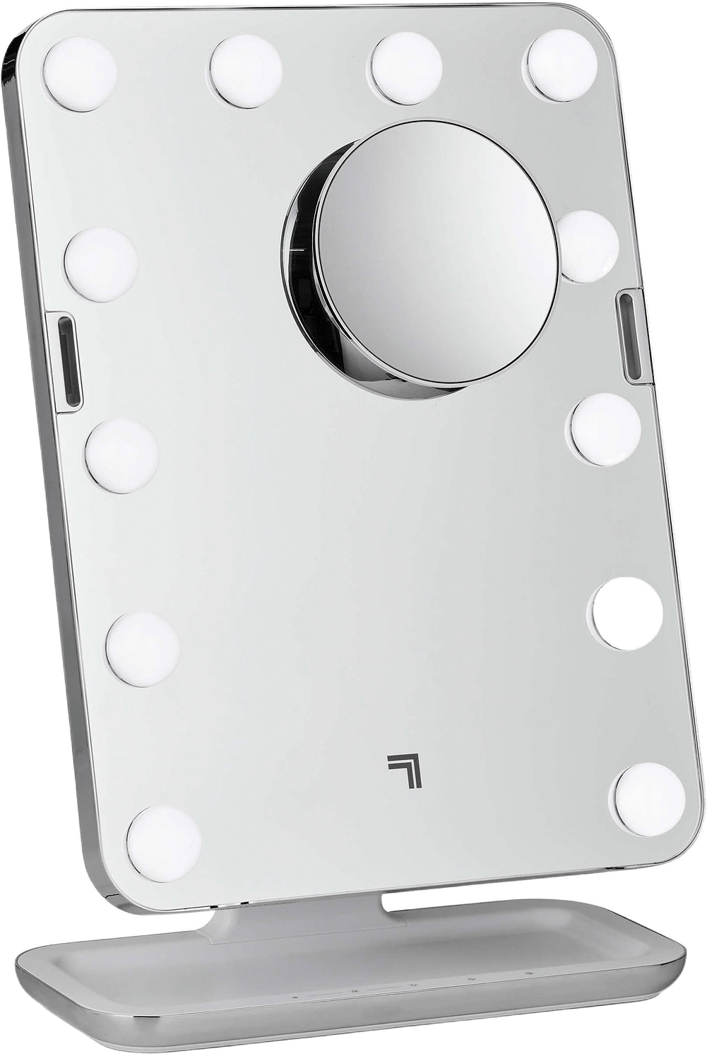 Sminkspegel Med Led Belysning, från Unknown, i färgen vit.