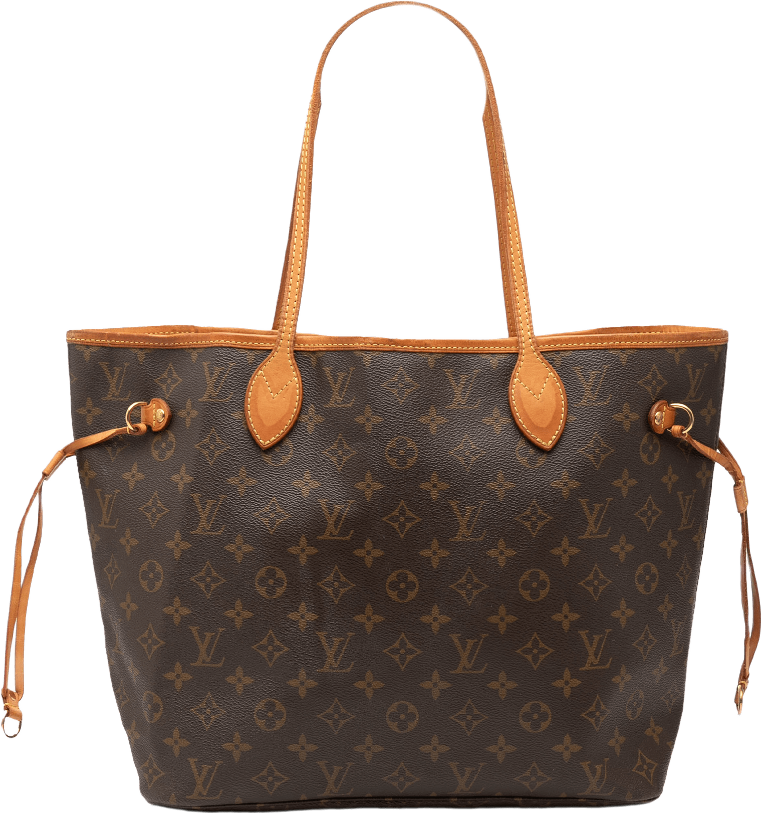 Louis Vuitton Monogram Neverfull Mm, från Luxclusif, i färgen brown.