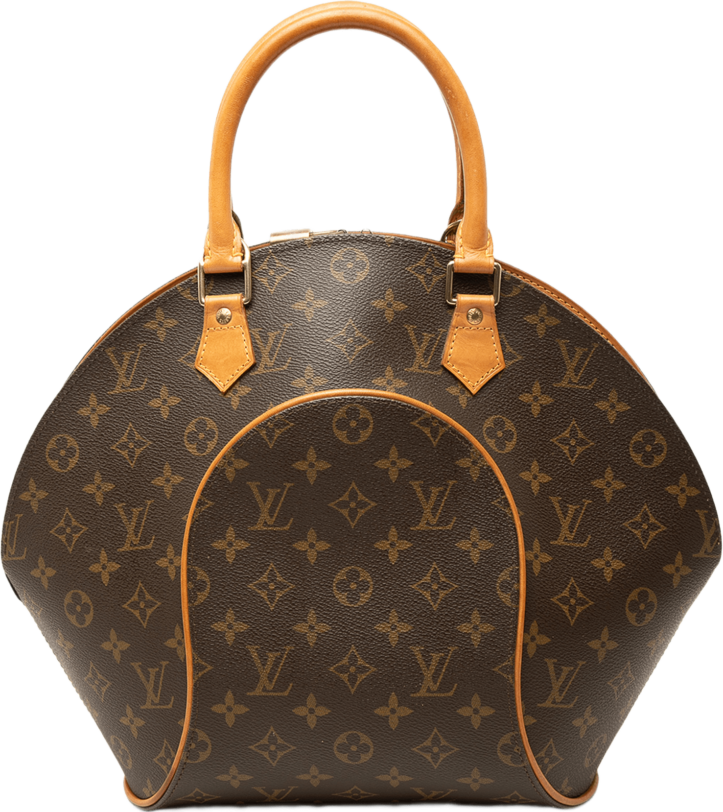 Louis Vuitton Monogram Ellipse Mm, från Luxclusif, i färgen brun.