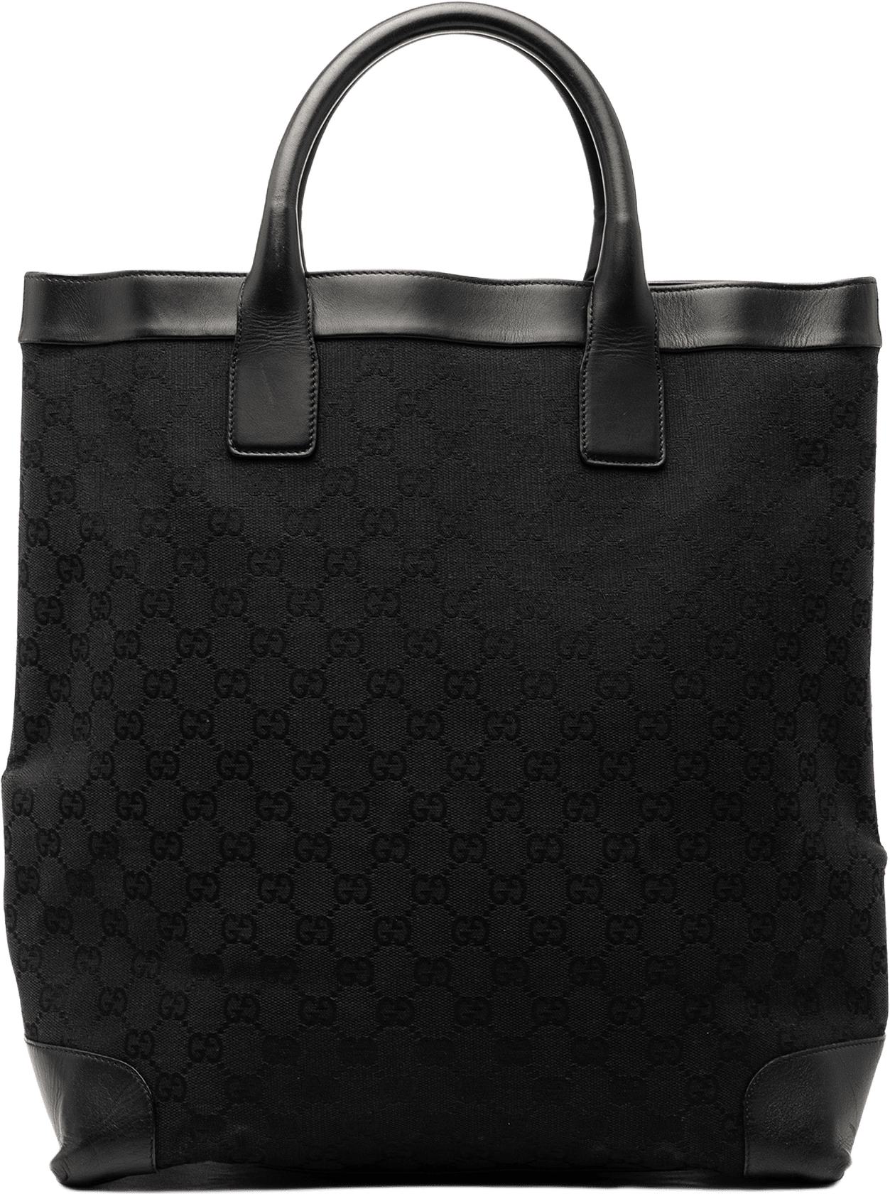 Gucci Gg Canvas Tote, från Luxclusif, i färgen black.