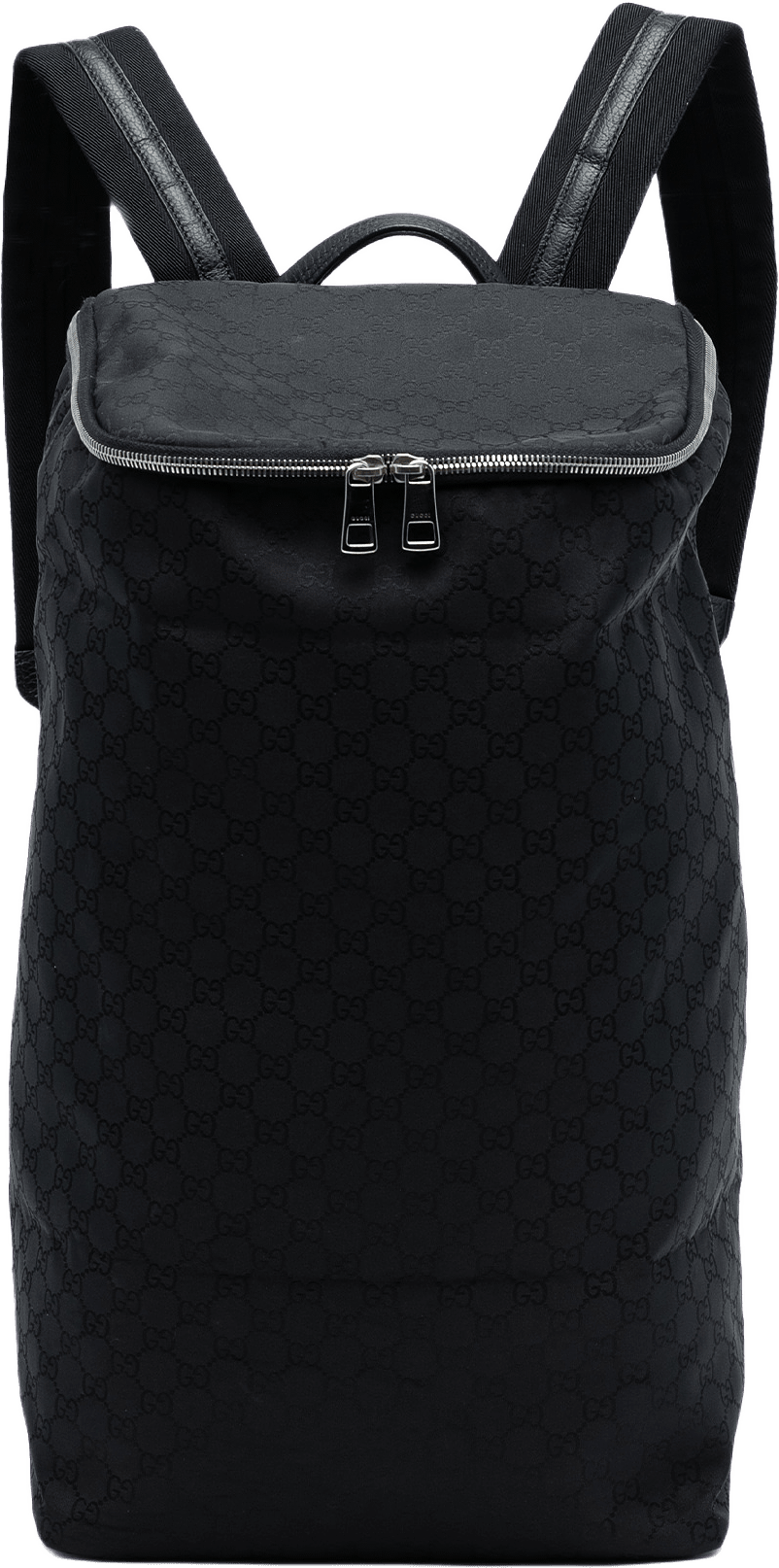 Gucci Xl Gg Canvas Backpack, från Luxclusif, i färgen black.