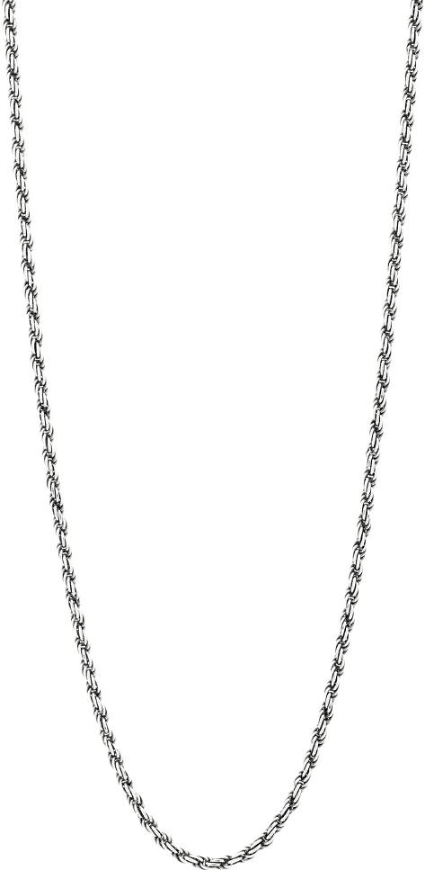 Silverhalsband | Oxiderad Cordell | Nobel by BILLGREN, från by BILLGREN, i färgen silver.