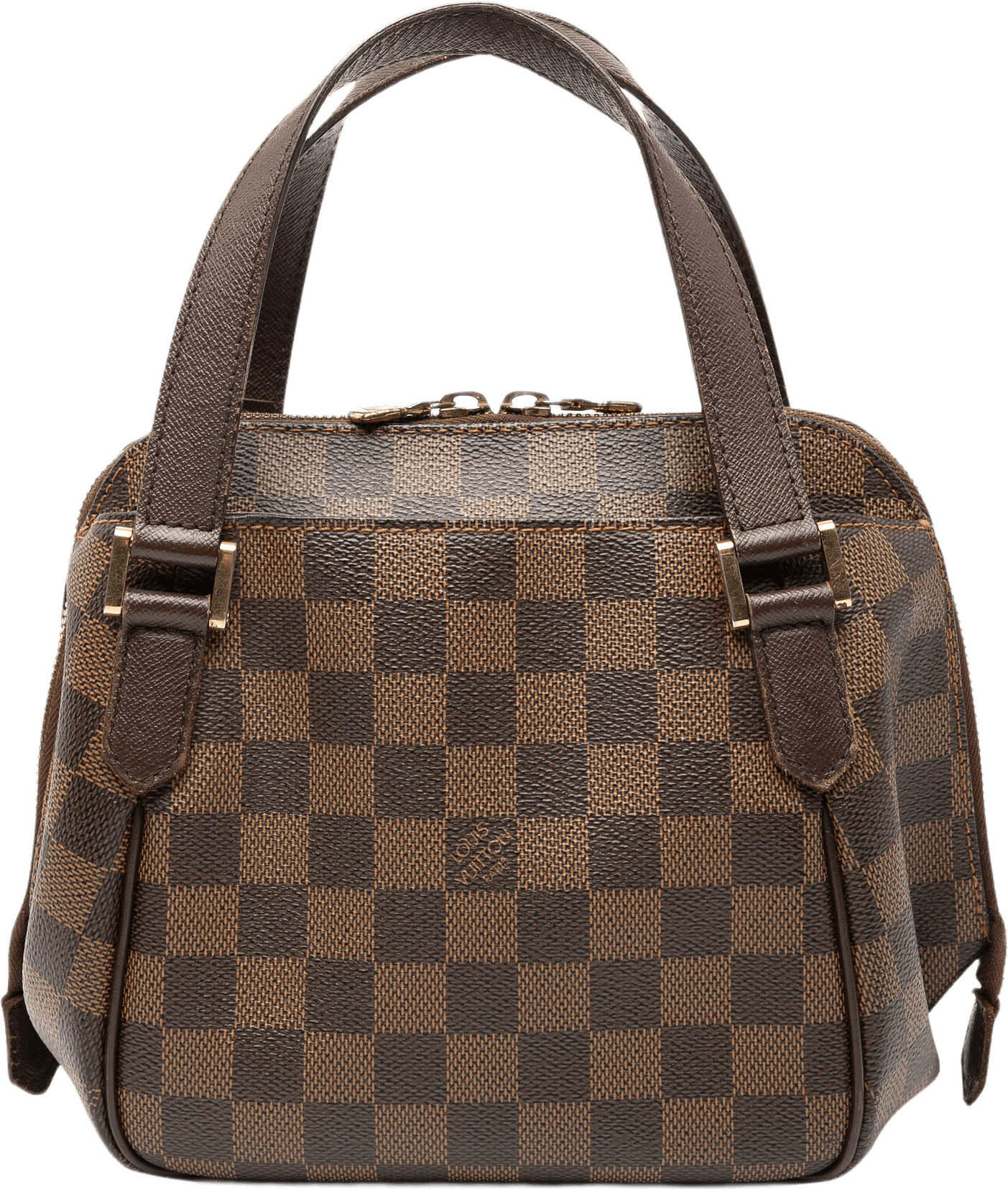 Louis Vuitton Damier Ebene Belem Pm, från Luxclusif, i färgen brun.