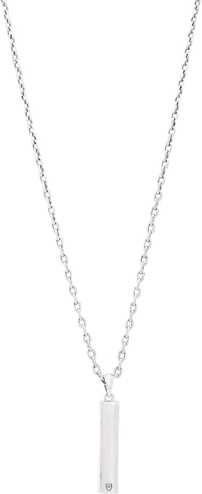 Silverhalsband | Avlång Stav | Nobel by BILLGREN, från by BILLGREN, i färgen silver.