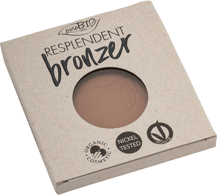 Resplendent Bronzer Powder - Refill, från PuroBio, i färgen 03 beige refill.