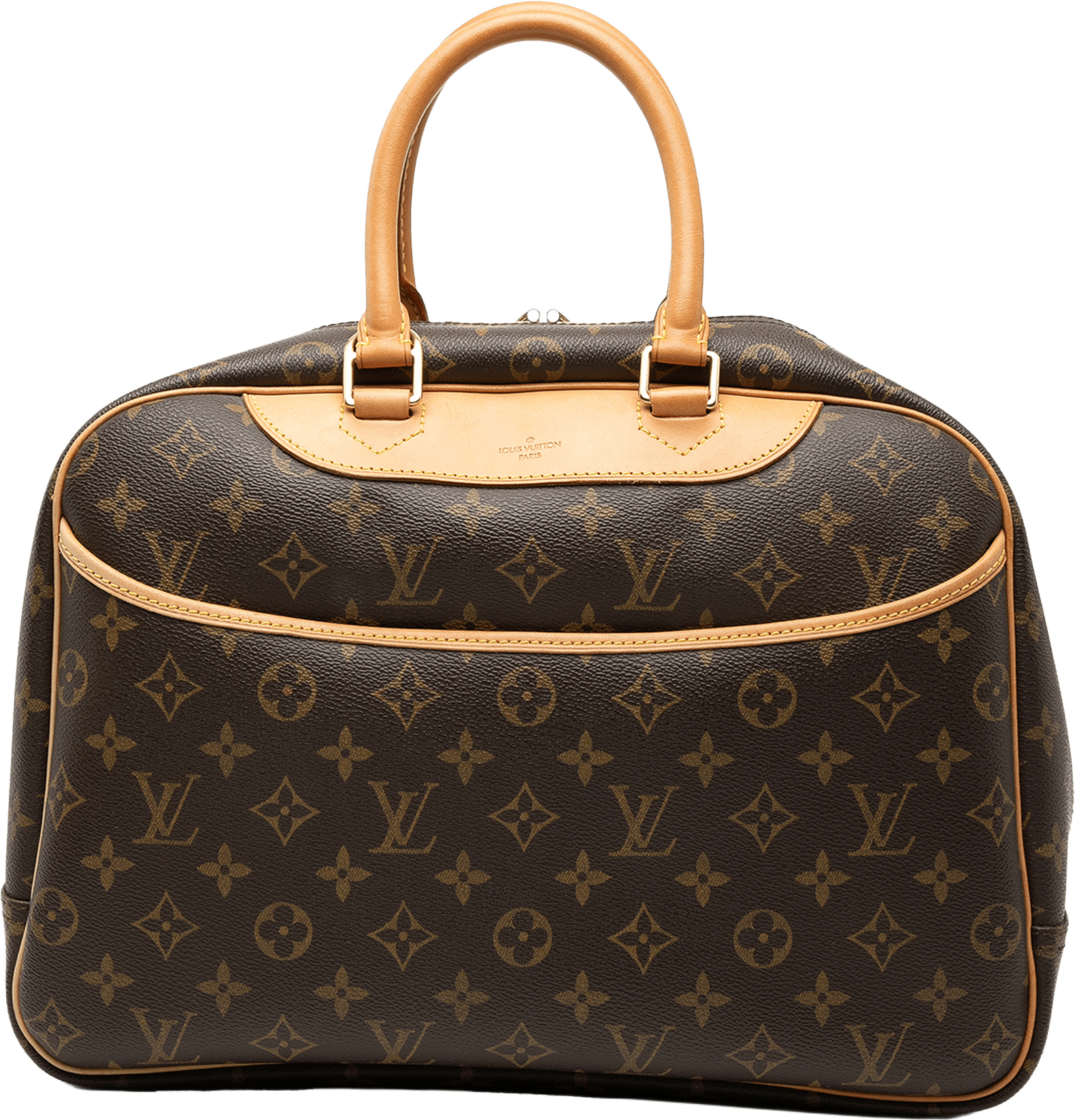 Louis Vuitton Monogram Deauville, från Luxclusif, i färgen brown.