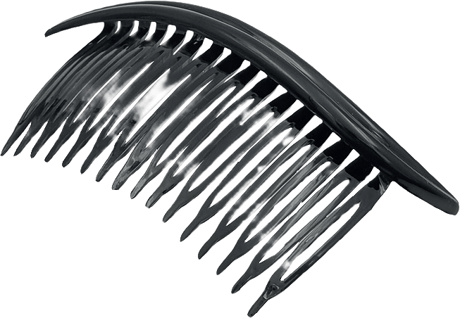 Kam - Vågig 13 Cm, från Complement, i färgen black.