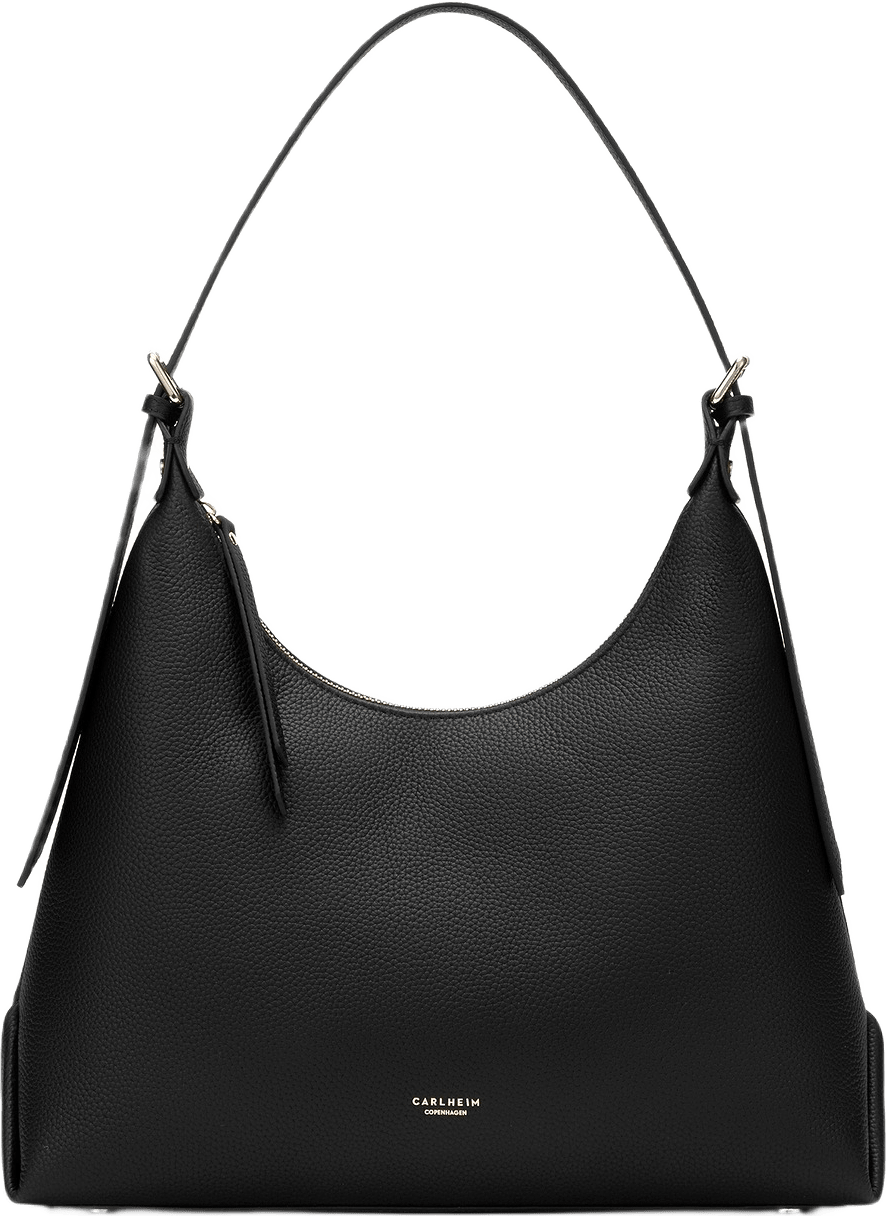 Handväska Läder Vera, från Carlheim, i färgen svart.