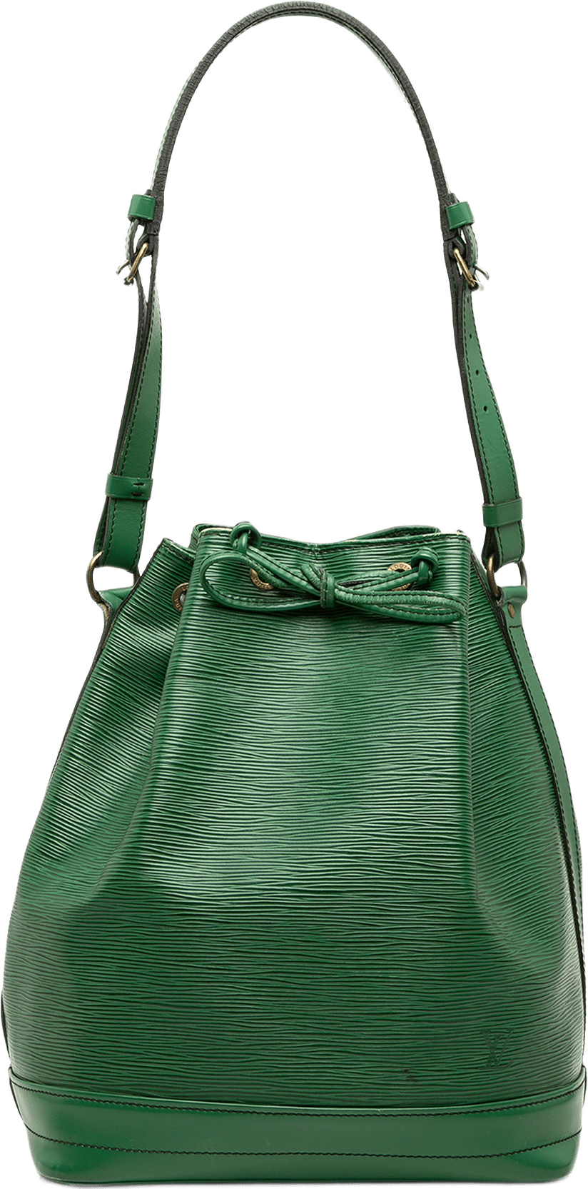 Louis Vuitton Epi Noe Gm, från Luxclusif, i färgen grön.