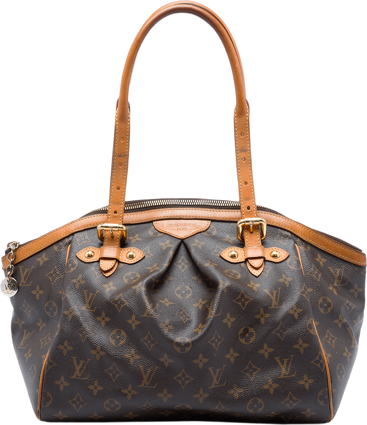 Louis Vuitton Monogram Tivoli Gm, från Luxclusif, i färgen brun.