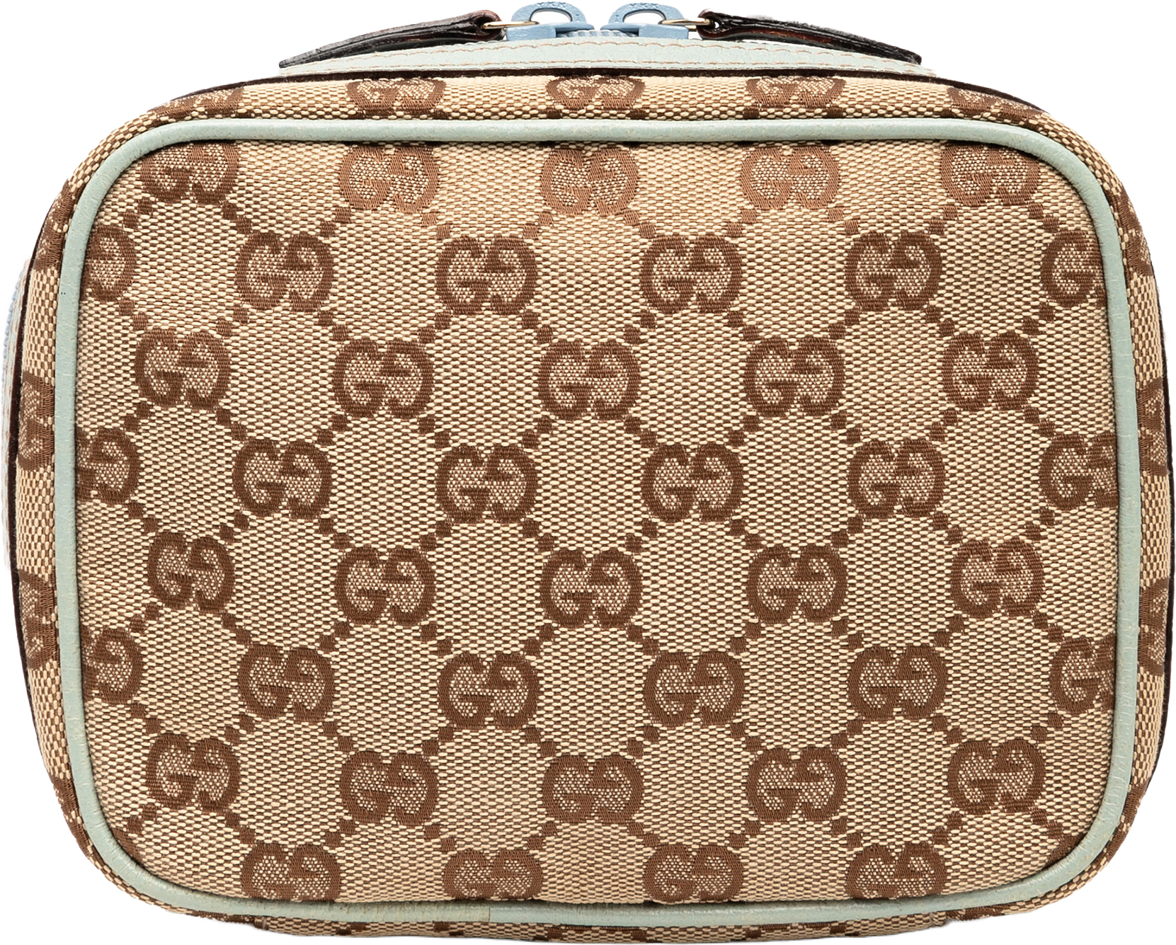 Gucci Gg Canvas Pouch, från Luxclusif, i färgen beige.