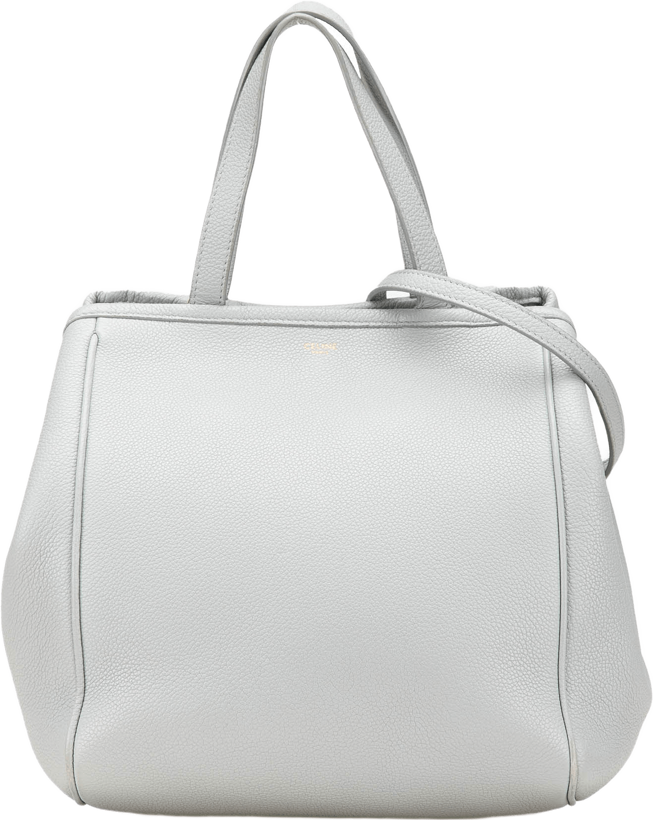 Celine Small Grained Calfskin Folded Cabas Tote
