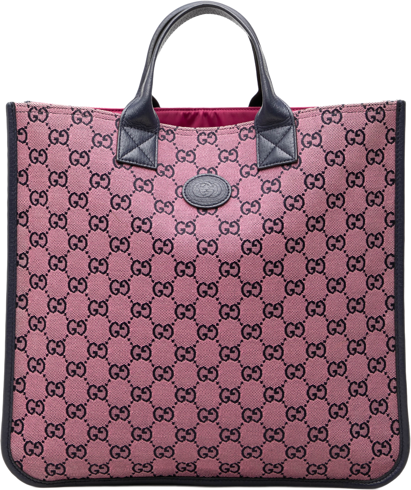 Gucci Kids Gg Canvas Tote, från Luxclusif, i färgen rosa.