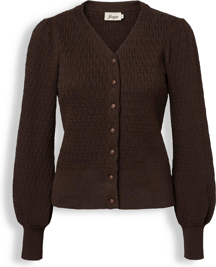 - Johanna Cardigan Darkbrown