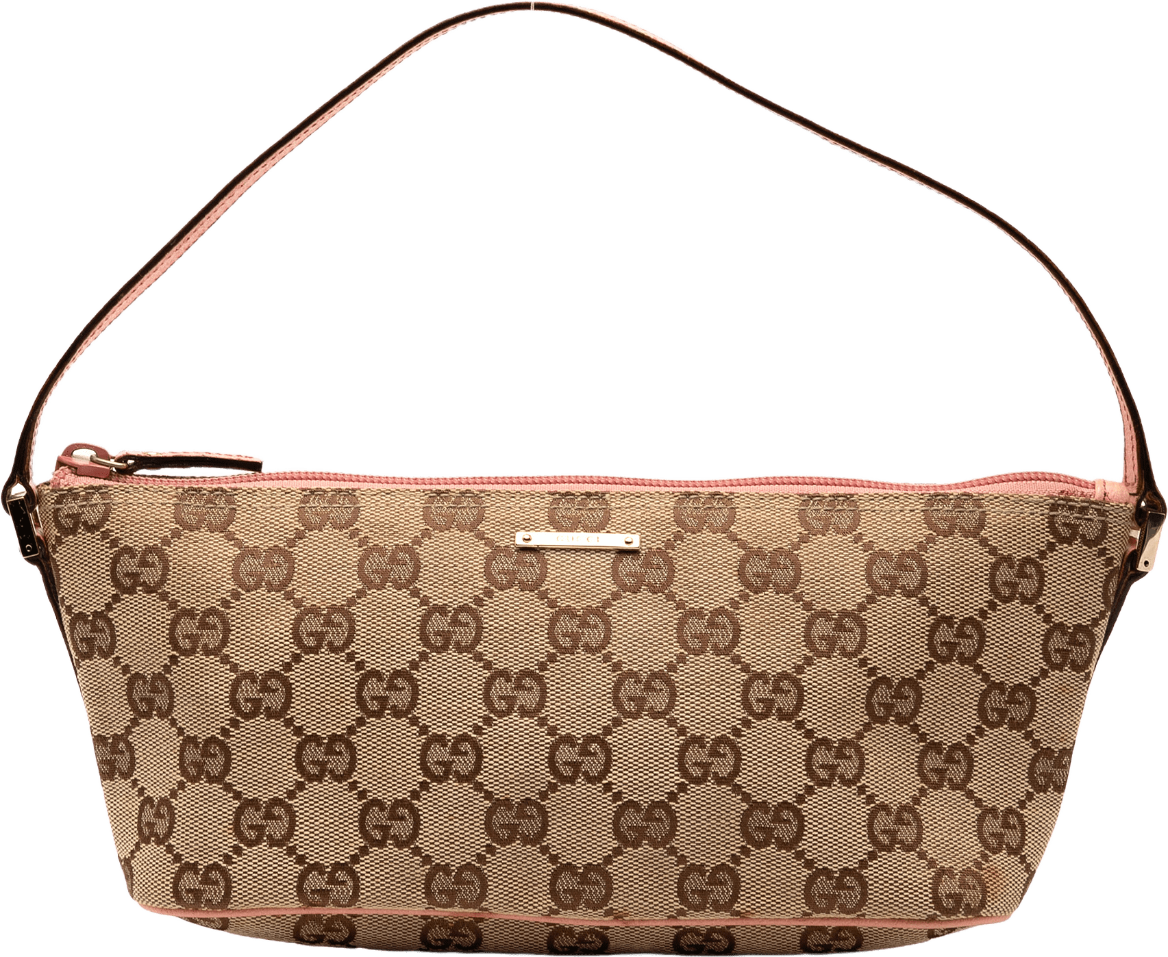Gucci Gg Canvas Boat, från Luxclusif, i färgen beige.