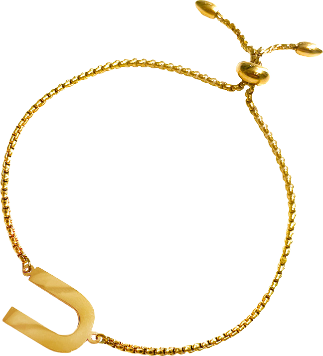 New Identity Bracelet D Gold