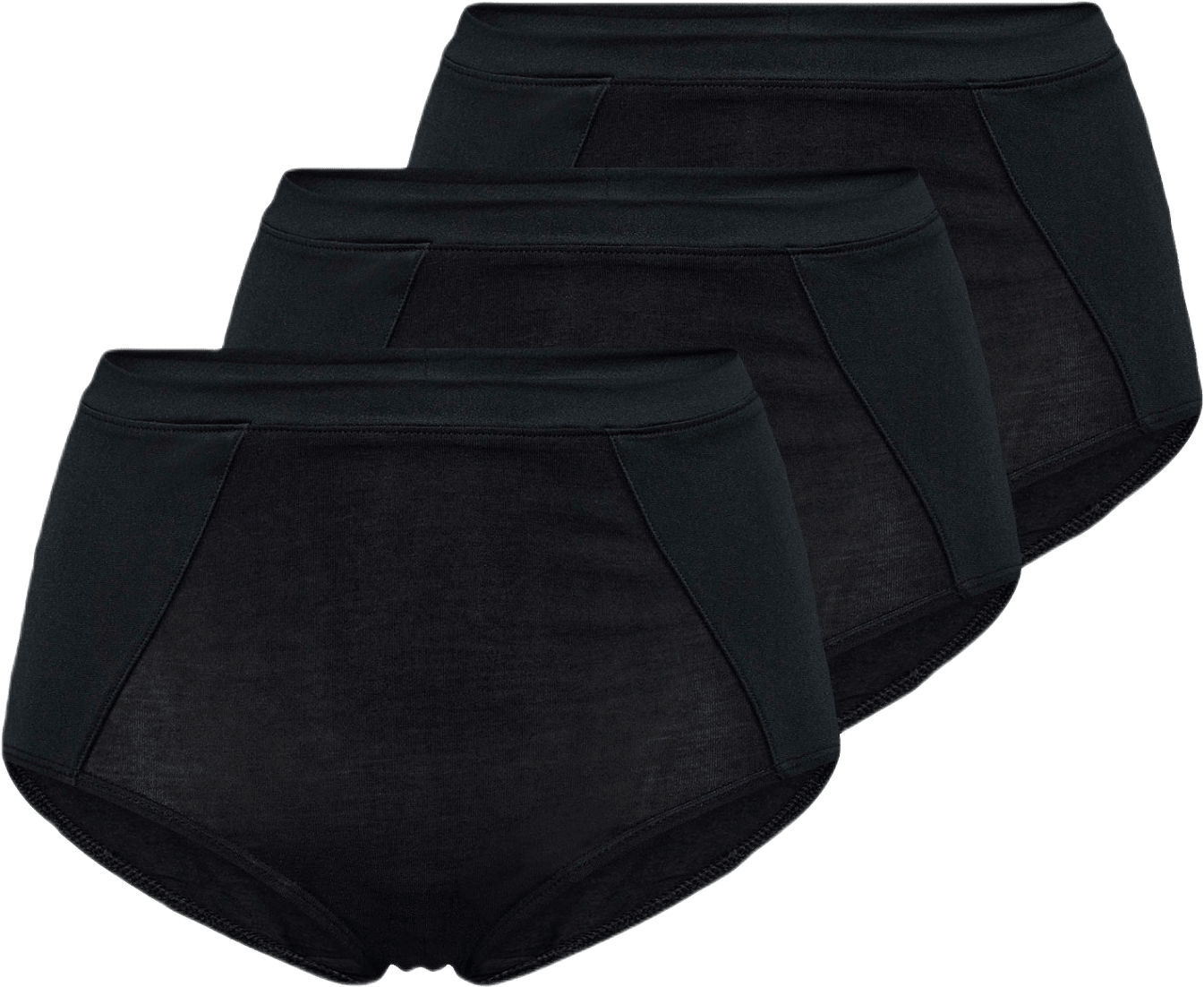 Ekologisk Bambuviskosm, 3-pack Maxitrosa, Svart