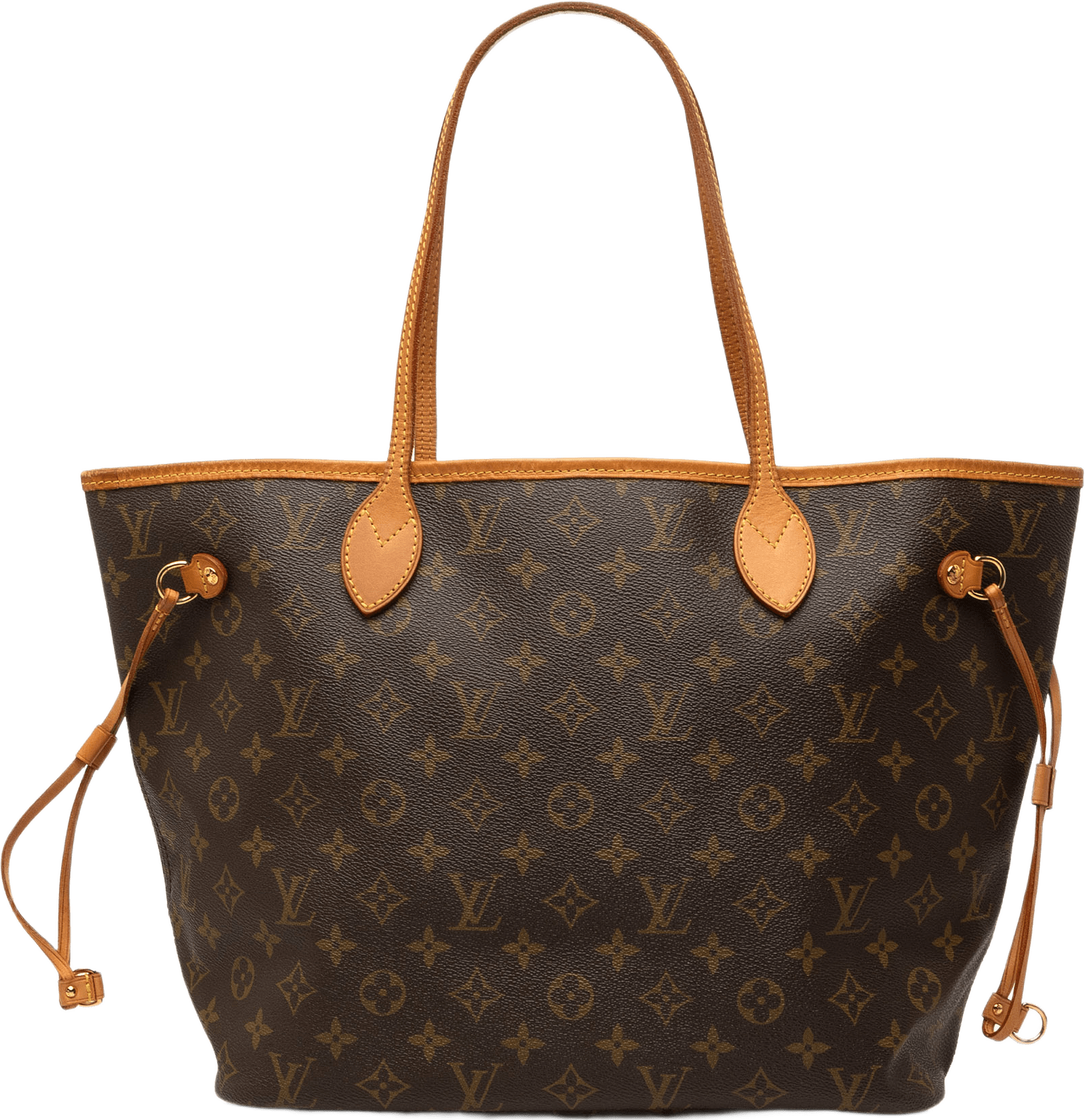 Louis Vuitton Monogram Neverfull Mm, från Luxclusif, i färgen brun.
