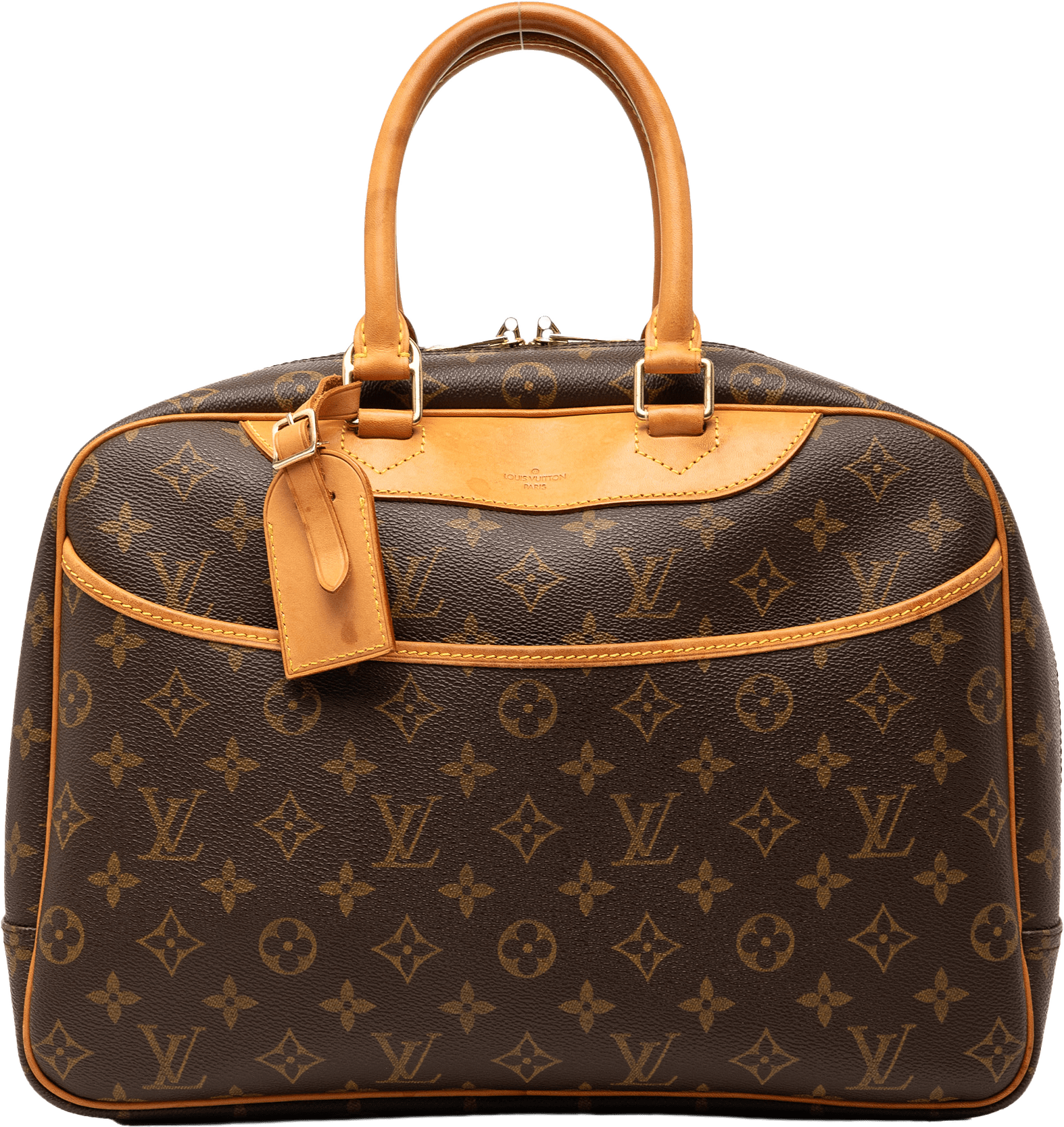 Louis Vuitton Monogram Deauville, från Luxclusif, i färgen brown.