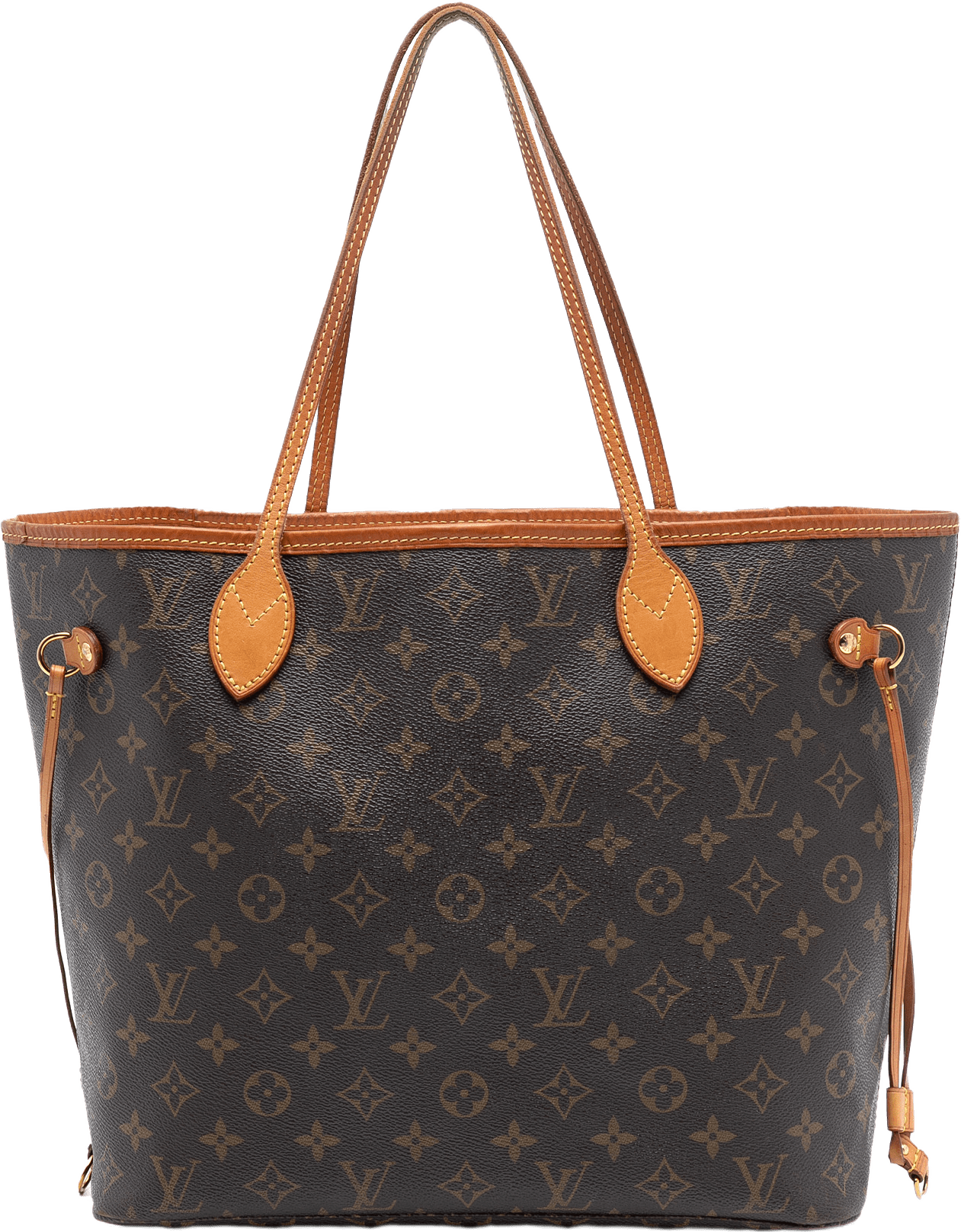 Louis Vuitton Monogram Neverfull Mm, från Luxclusif, i färgen brown.
