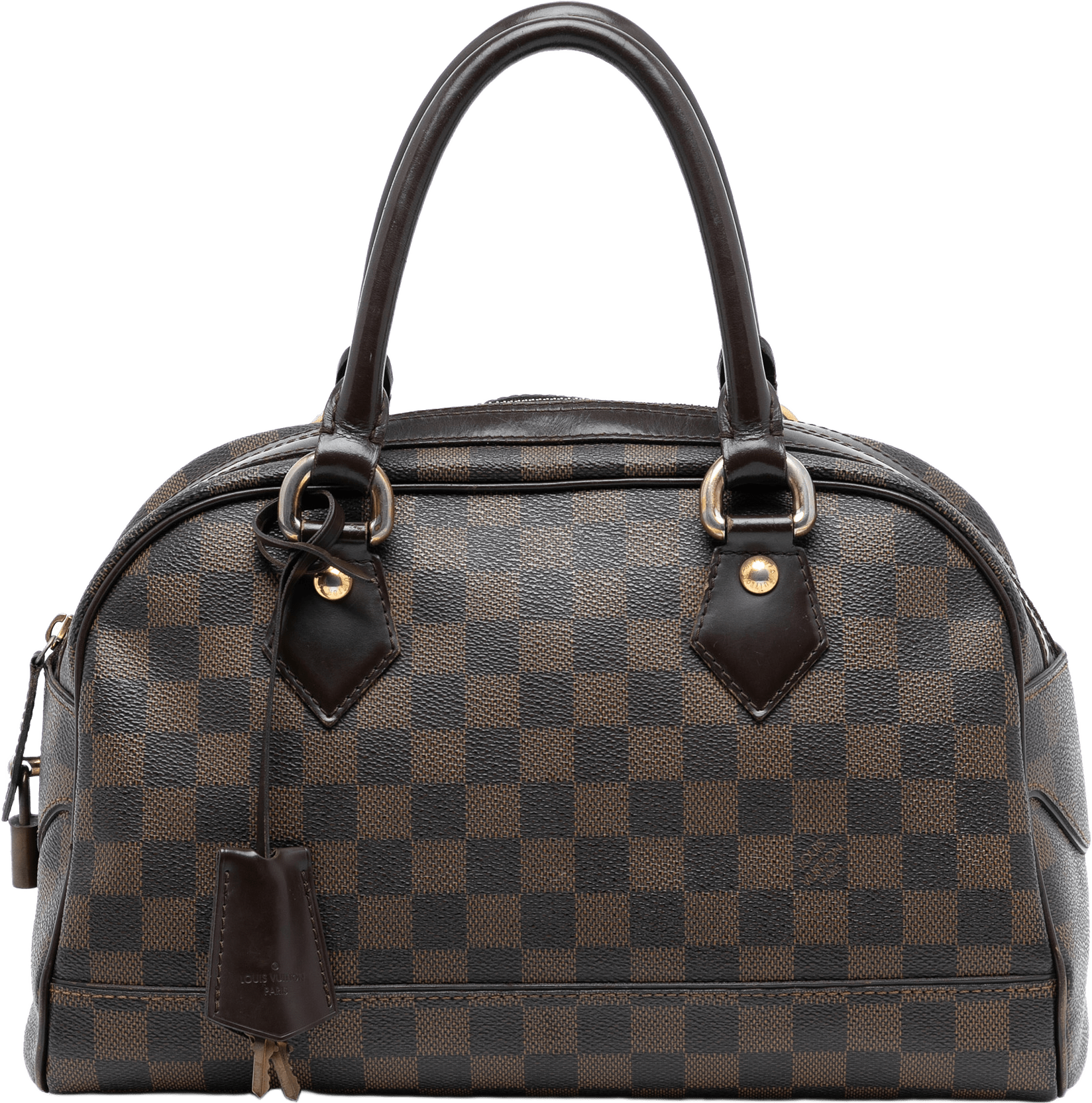 Louis Vuitton Damier Ebene Duomo, från Luxclusif, i färgen brown.