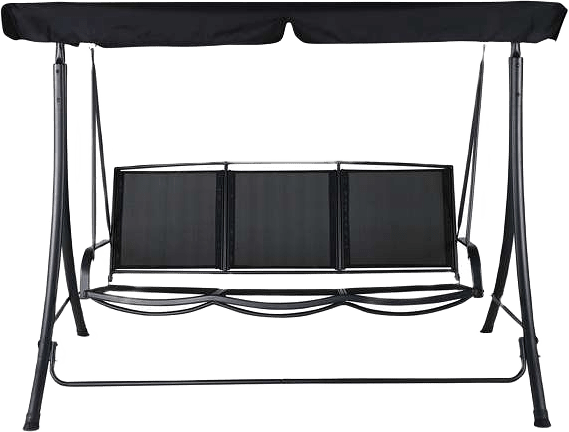 Madras Verandagunga, från Venture Home, i färgen black.