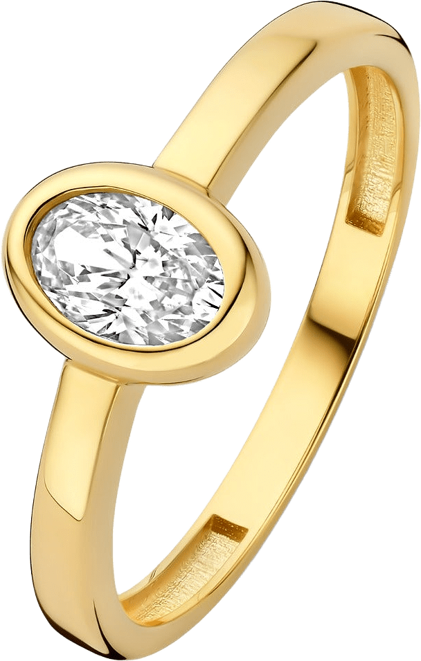 Le Marais Sophie Ring I 14k Guld, från Isabel Bernard, i färgen goud.