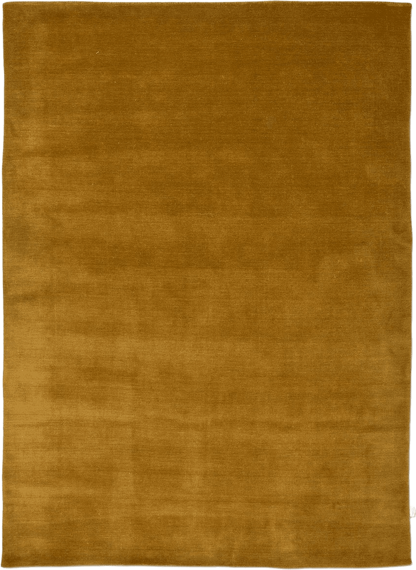 Ullmatta Solid 200x300cm, från Classic Collection, i färgen ockra.