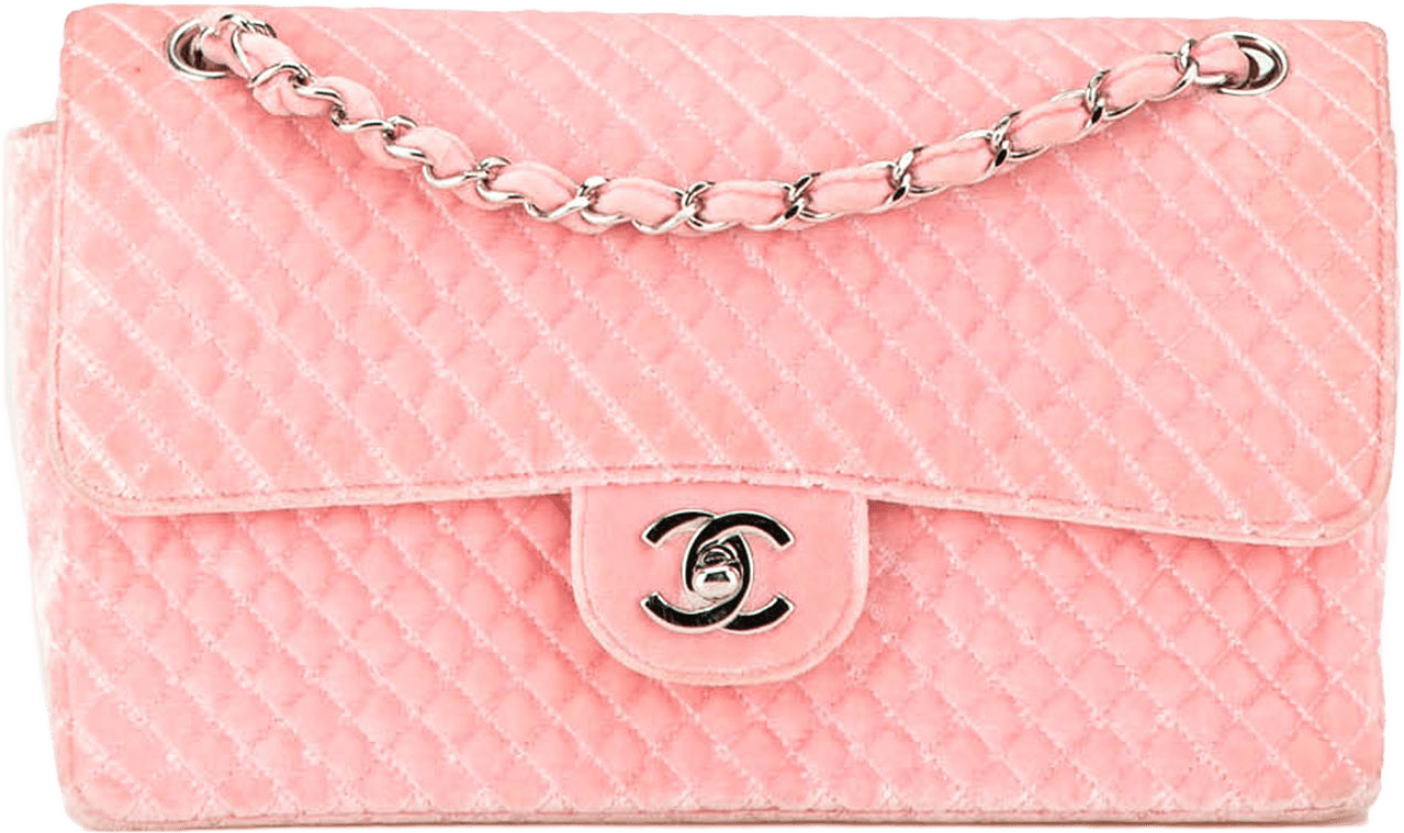 Chanel Medium Micro Quilted Velvet Cc Flap