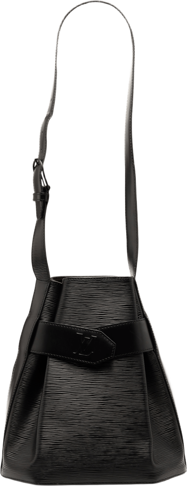 Louis Vuitton Epi Sac D Epaule Pm, från Luxclusif, i färgen black.