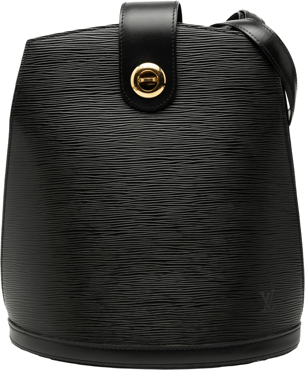 Louis Vuitton Epi Cluny, från Luxclusif, i färgen black.