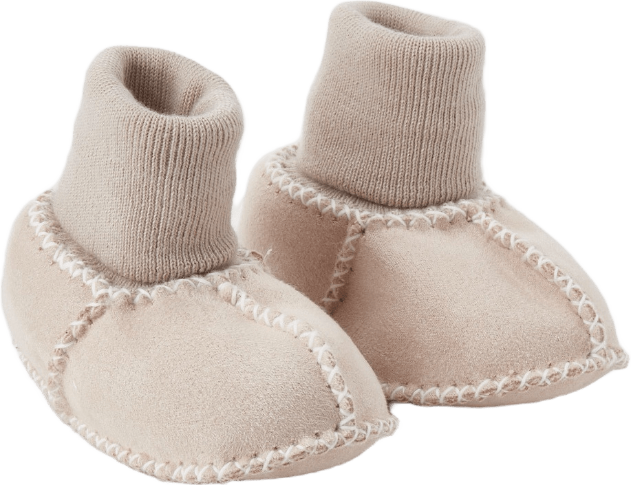 Cosy Mocs, från BabyMocs, i färgen beige.