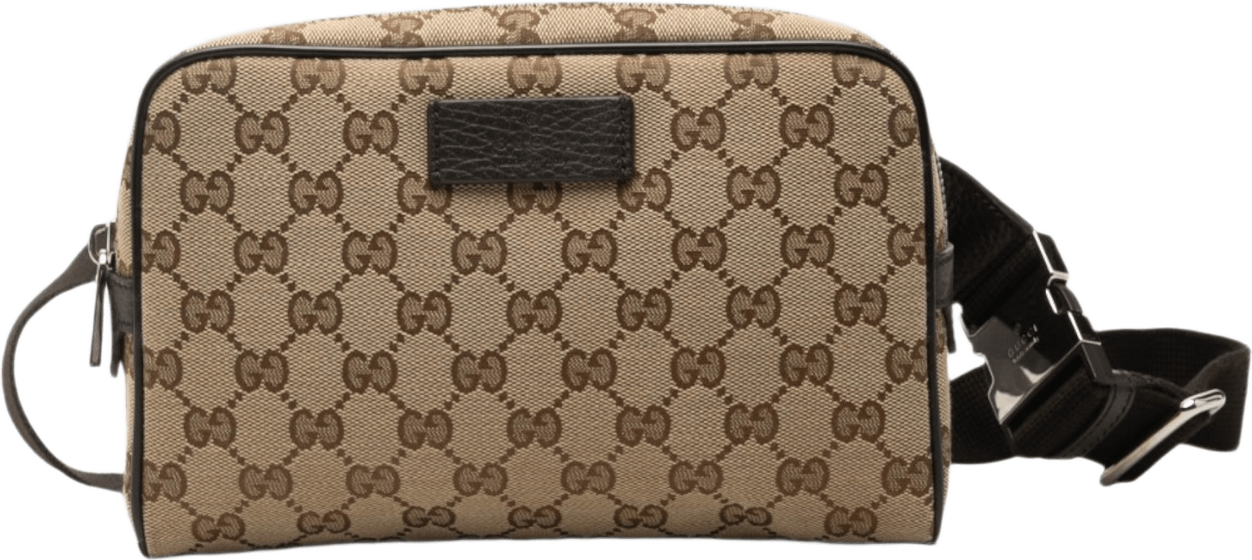 Gucci Gg Canvas Belt Bag, från Luxclusif, i färgen beige.