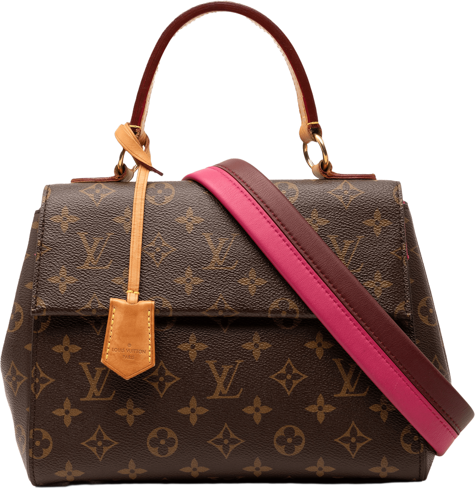 Louis Vuitton Monogram Cluny Bb, från Luxclusif, i färgen brown.