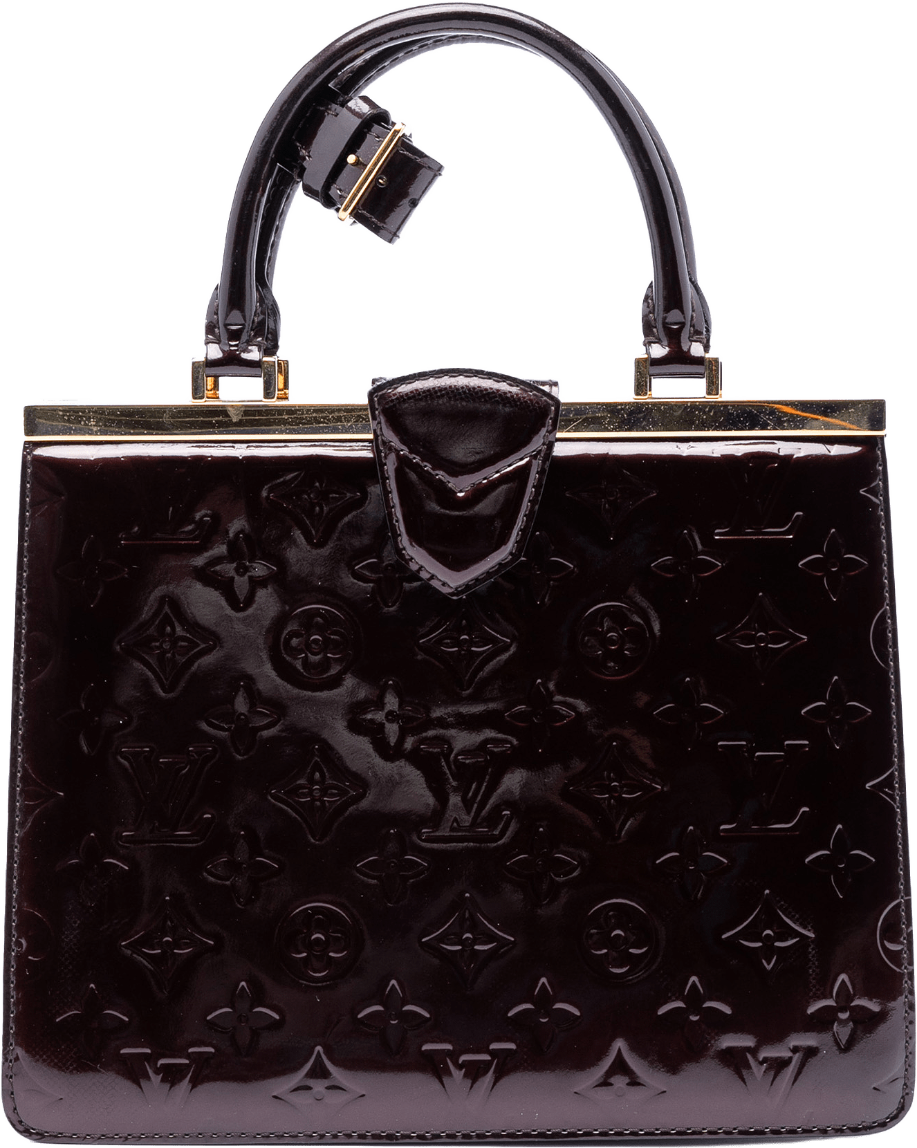 Louis Vuitton Monogram Vernis Deesse Pm, från Luxclusif, i färgen purple.