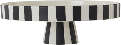 Toppu Tray - Large, från OYOY Living, i färgen white,black.