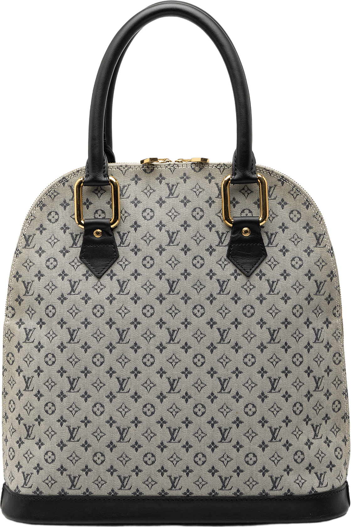 Louis Vuitton Monogram Mini Lin Alma Haut, från Luxclusif, i färgen gray.