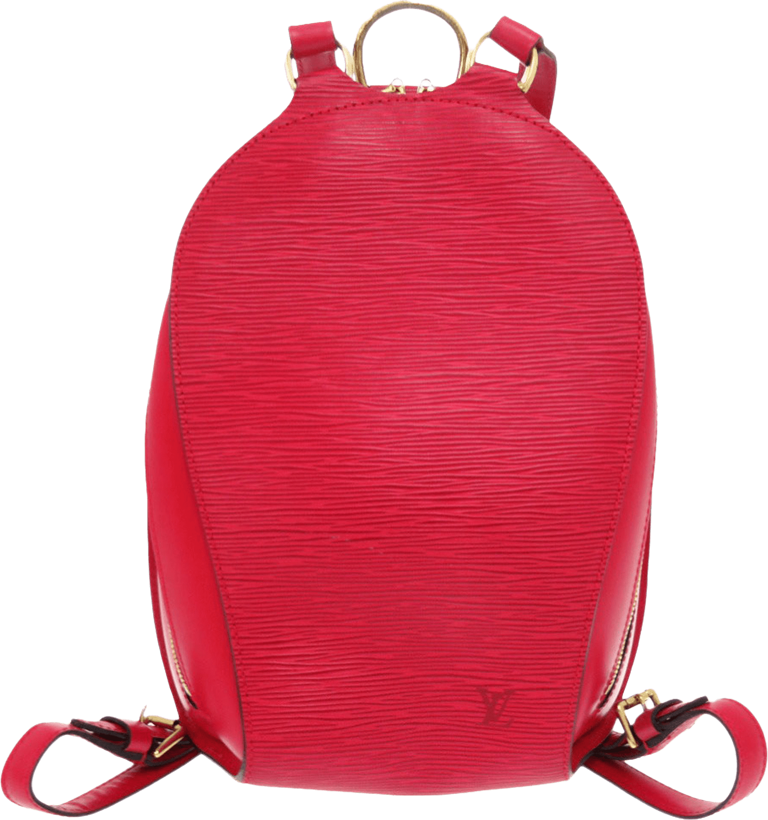 Louis Vuitton Epi Mabillon, från Luxclusif, i färgen red.