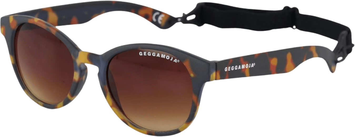 Solglasögon Barn, från Geggamoja, i färgen turtoise brown.