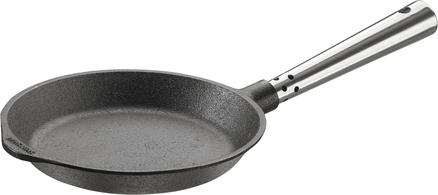 Stekpanna 18 Cm Med Stålhandtag, från Skeppshult, i färgen svart.