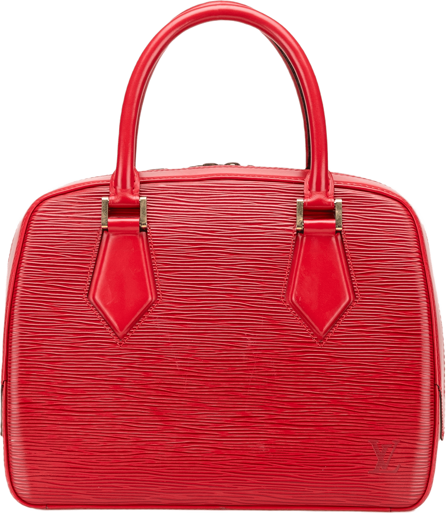Louis Vuitton Epi Sablons, från Luxclusif, i färgen red.