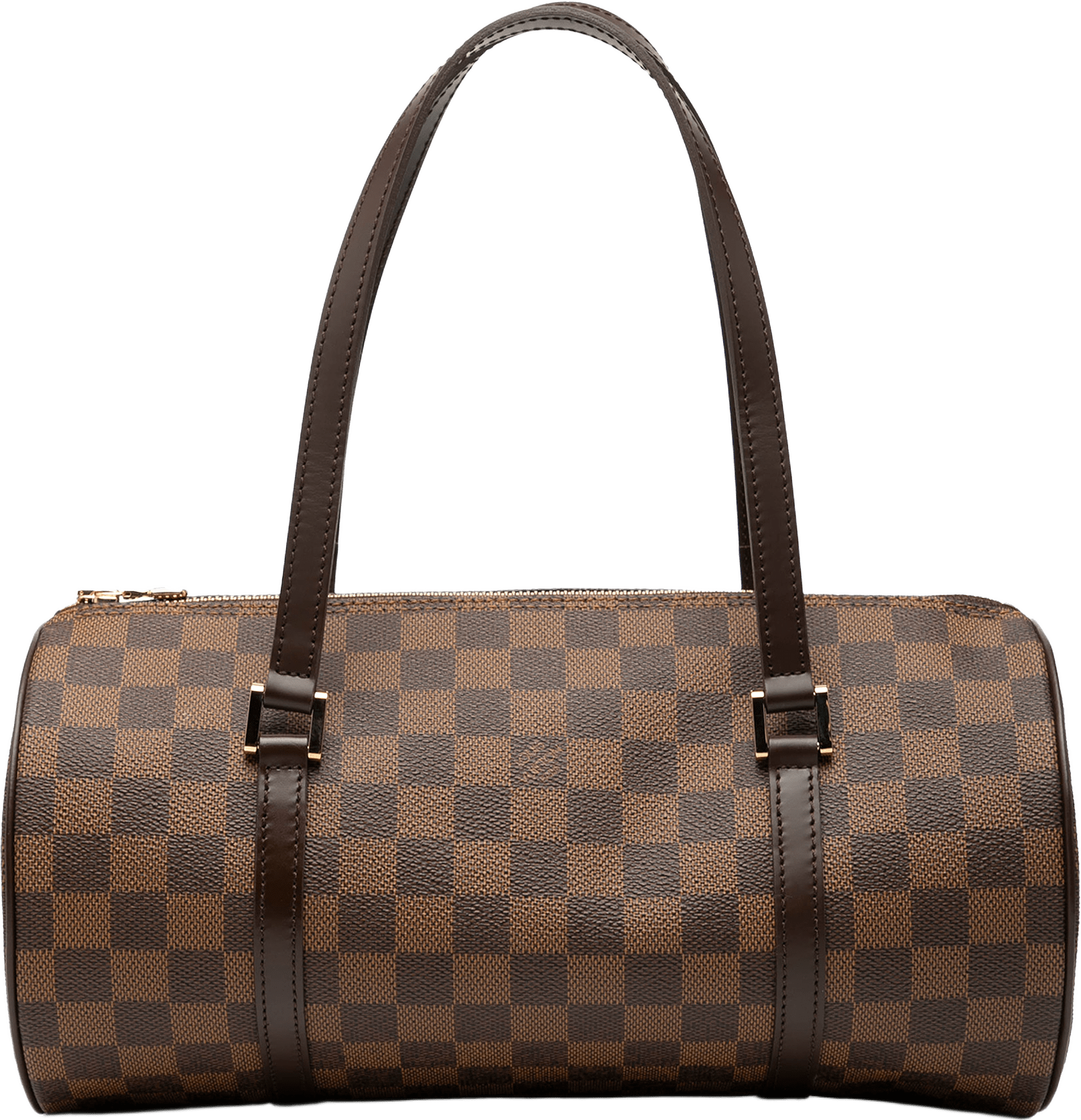 Louis Vuitton Damier Ebene Papillon 30, från Luxclusif, i färgen brown.