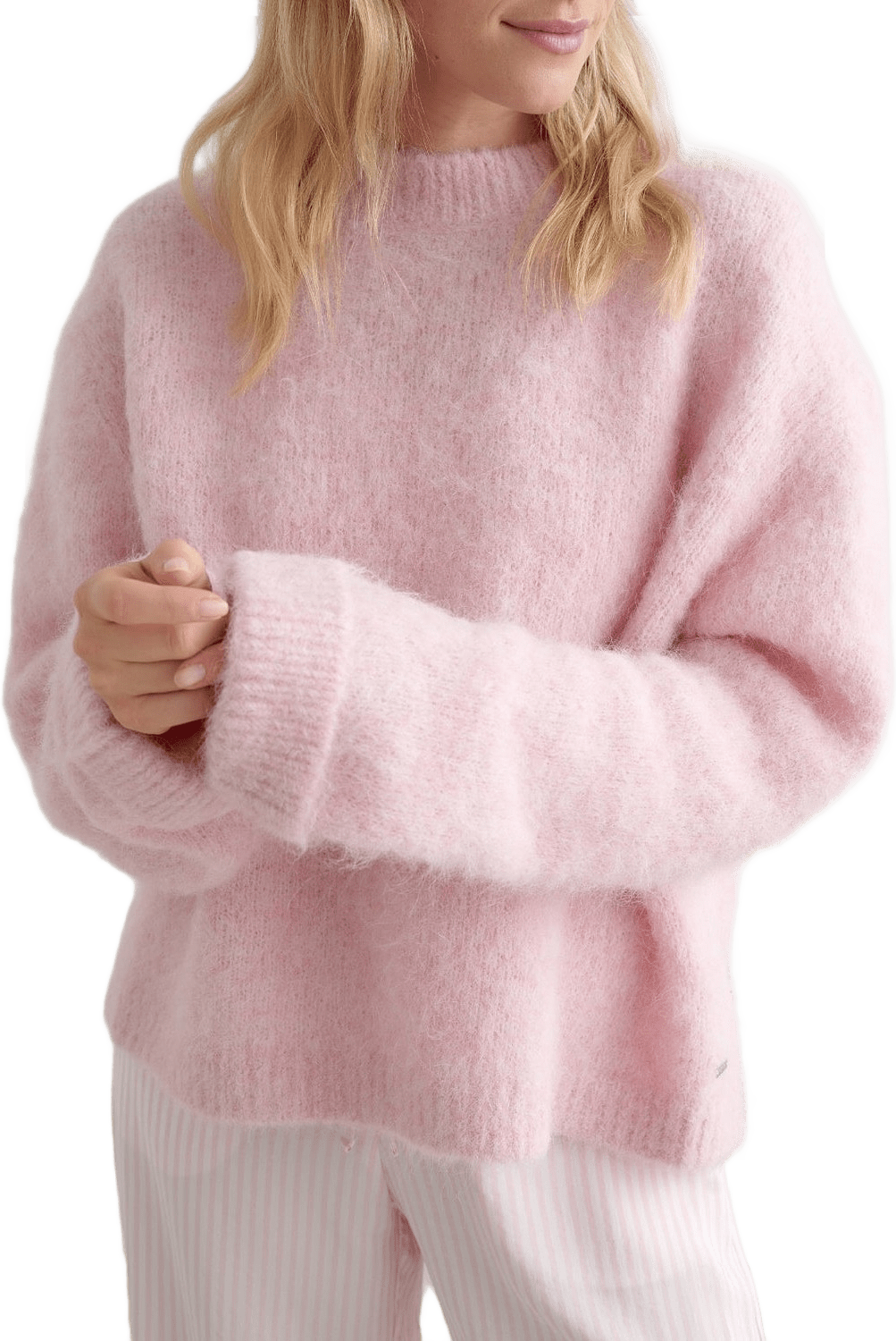 Winter Bloom Alpaca Knit Sweater