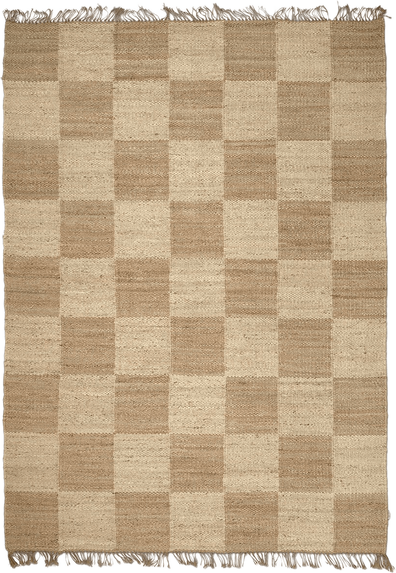 Jutematta Jute Squares 170x230cm