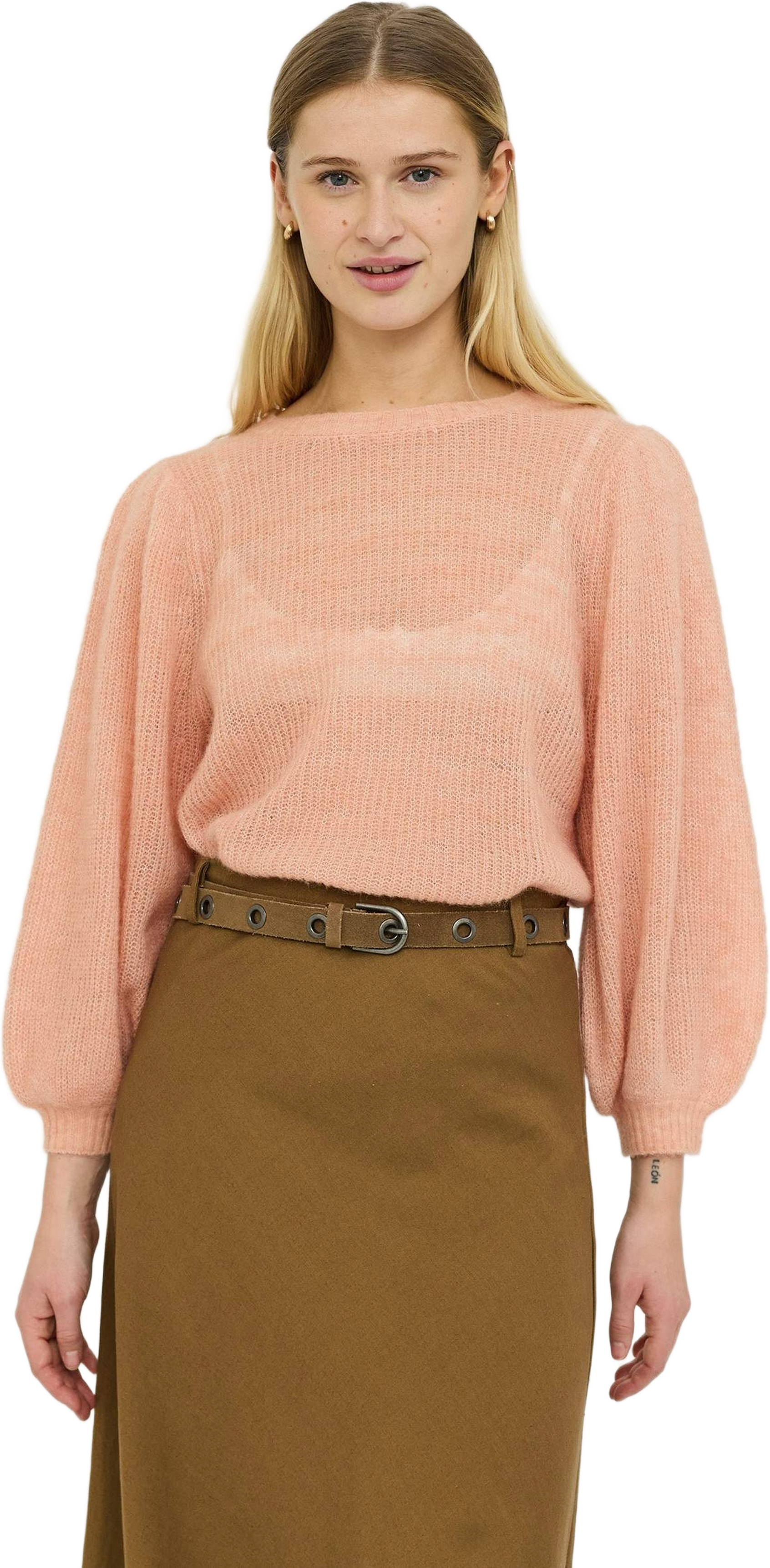 Srtrish Knit - Cafe Créme, från Soft Rebels, i färgen cafe créme.